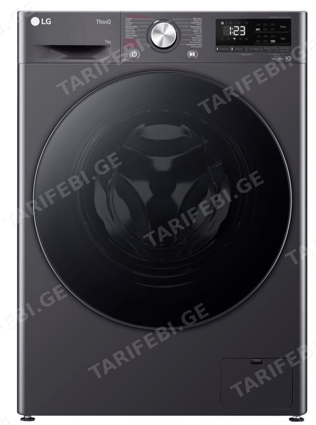 სარეცხი მანქანა LG F2V5HYPYJE.AMBPMER