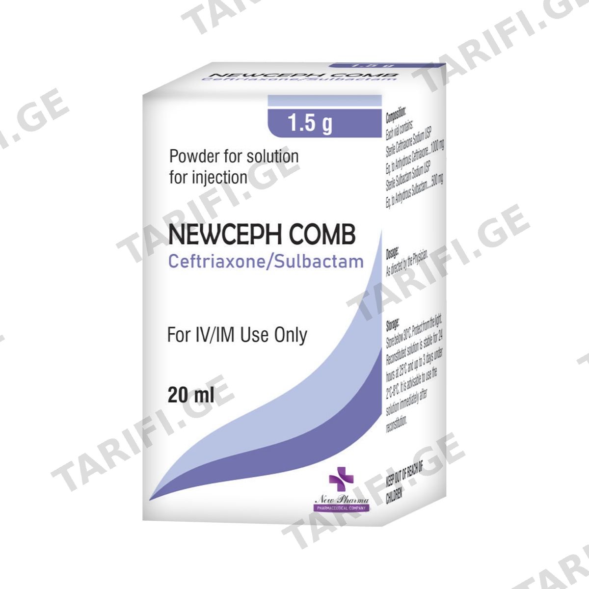 ნიუცეფი კომბი - Newceph Comb 1.5გ 1 ფლაკონი