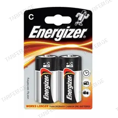 ელემენტი Energizer Alkaline C LR14 2 ც