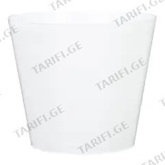 ქოთანი ყვავილის კერამიკული Scheurich 226/30 Purista Bianco 10 ლ