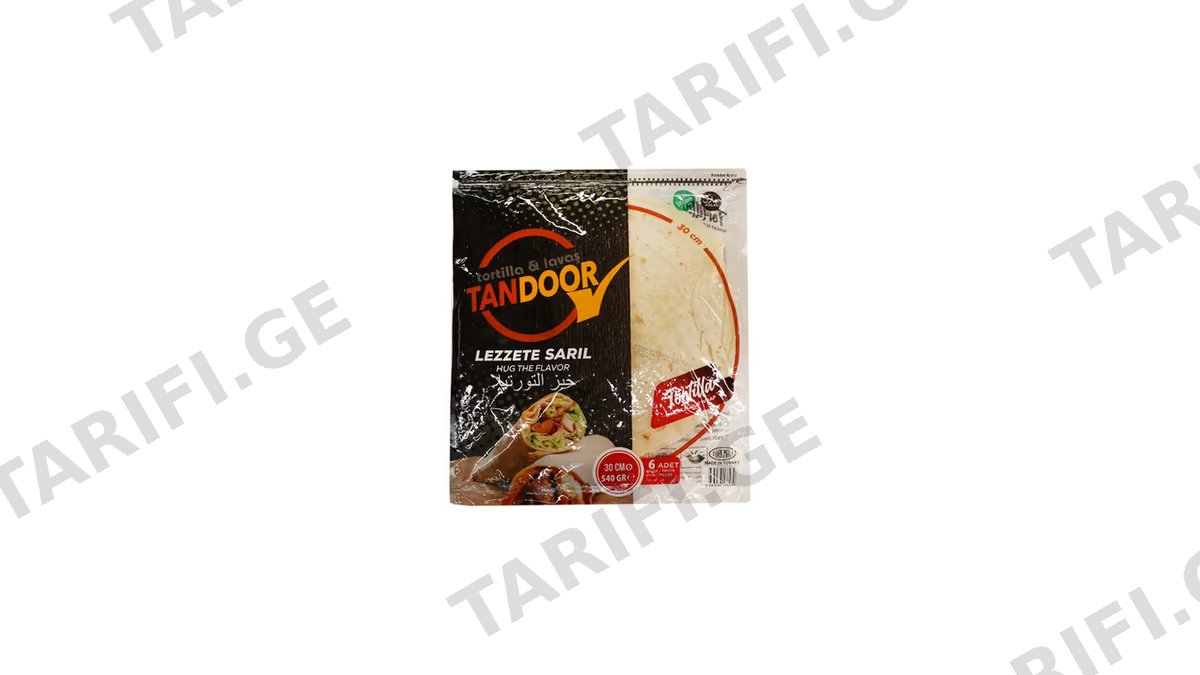 TANDOOR ტორტილა X6 540გ