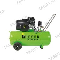 (2.2kW/100ლ) ჰაერის კომპრესორი ZIPPER ZI-COM100-2V5