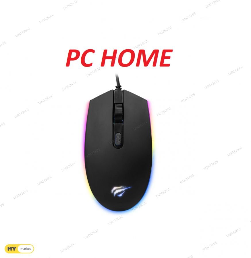 GAMING მაუსი Havit 1003 RGB განათებით