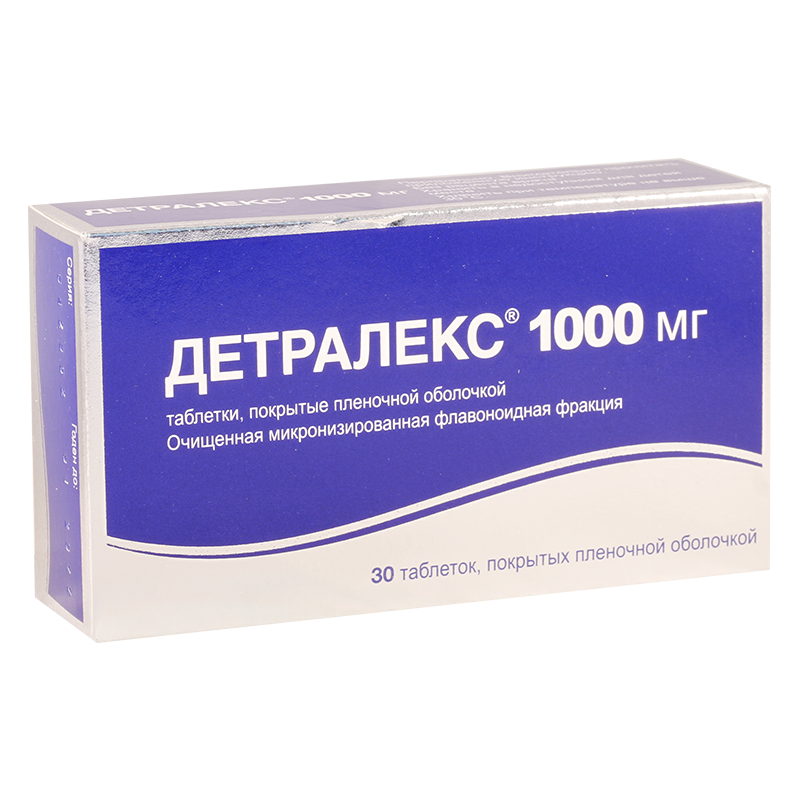დეტრალექსი 1000მგ #30ტ