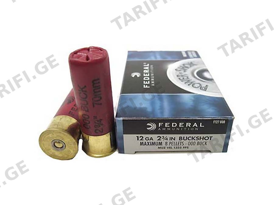 FEDERAL F127000 12 000 BUCK