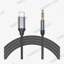 კაბელი Tech-Protect Ultraboost Adapter Type-C to Aux Mini Jack 3.5MM