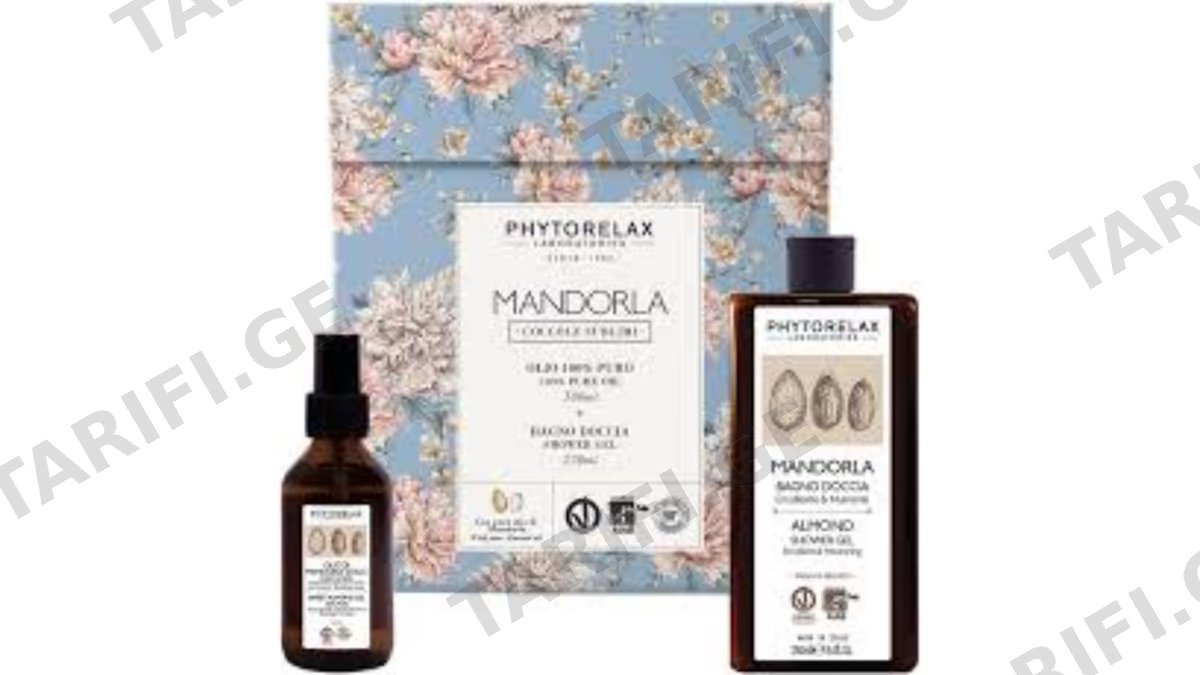 ფიტორილექსი ნაკრები 9127 Almond/Mandorla შხაპის გელი 250ნლ+ზეთი 100მლ *