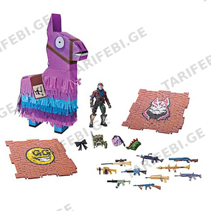 სათამაშო ფიგურა კომპლექტით FORTNITE JAZWARES FTN LAMA DRAMA LOOT PINATA (FNT0009)