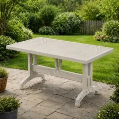 ბაღის მაგიდა PLASTIC TABLE 70x120 სმ