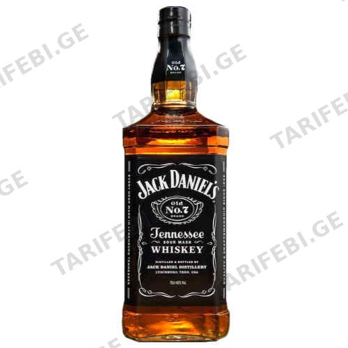 ვისკი ჯეკ დანიელსი 40% /JACK DANIELS\ 0.700ლ