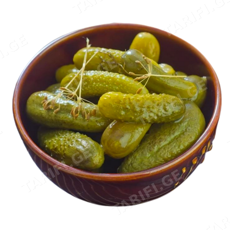 კიტრის მწნილი /წონის 250 გრ