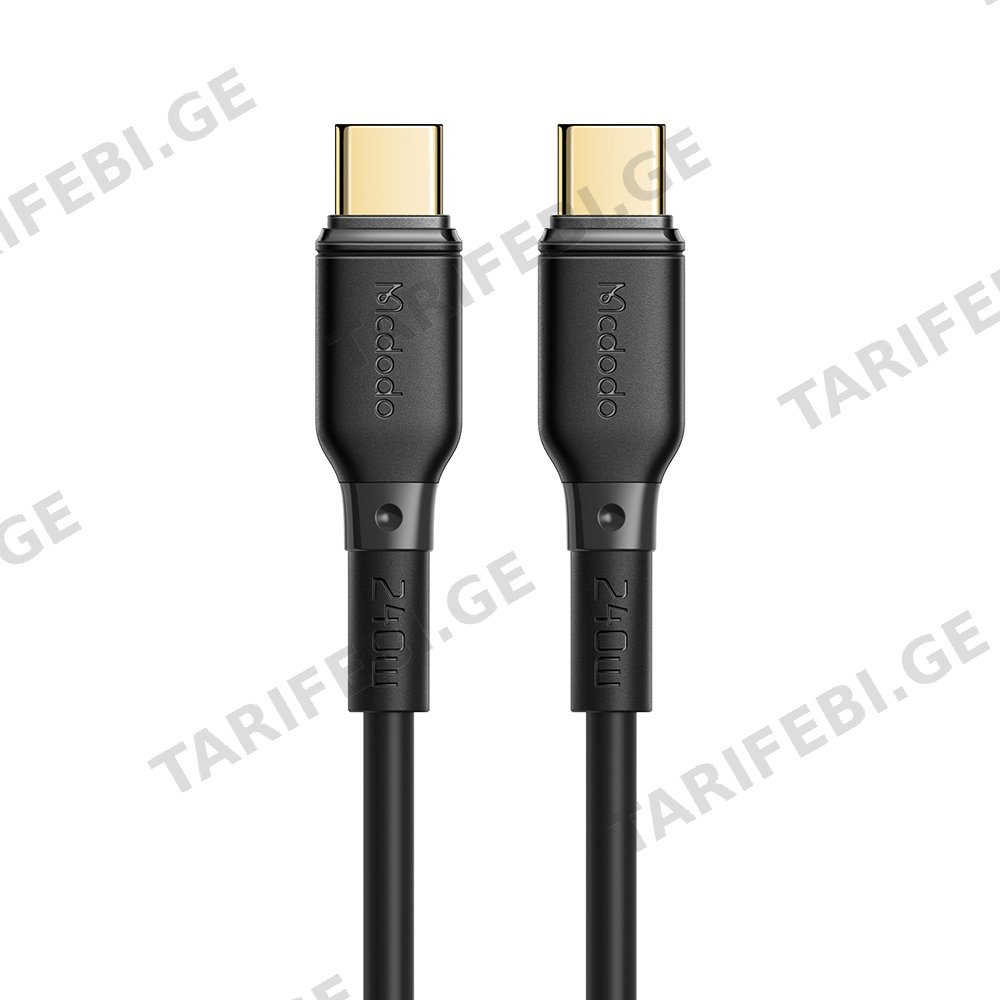 კაბელი Mcdodo 240W Type-C to Type-C Data Cable 1.2m CA-3310