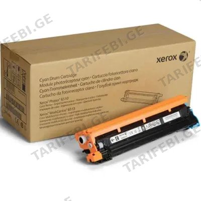 ტონერი XEROX CARRIDGE/ORIGINAL 108R01417  DRUM CARTRIDGE CYAN FOR PHASER 6510/ WC 6515 (48,000 PAGES)