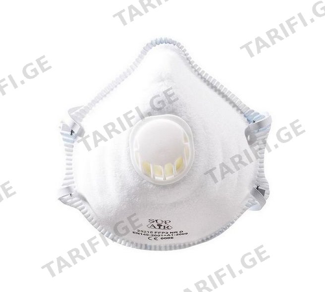 რესპირატორი სარქველით Sup-Air FFP2 23216