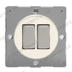 ჩამრთველი ჩარჩოს გარეშე Varilight 2 EG2Y.MW