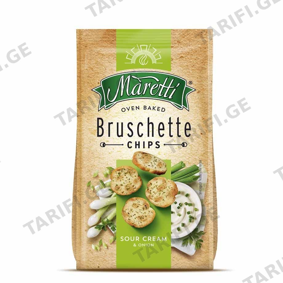 BRUSCHETTE 70გრ ხახვით და არაჟნით სუხარიკი