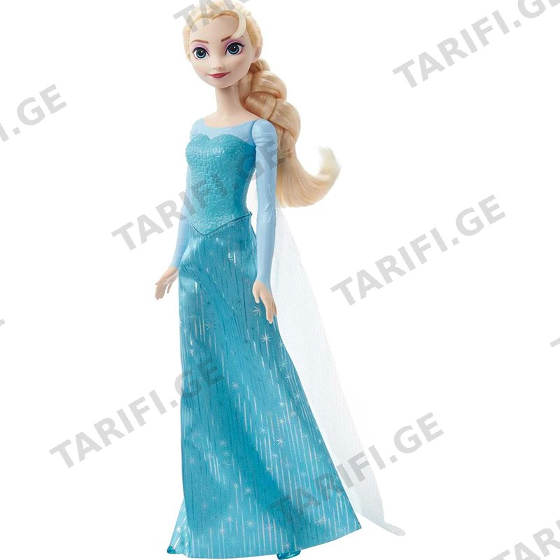 სათამაშო თოჯინა MATTEL FROZEN FASHION DOLLS CORE - ELSA 1 QUEEN OF ICE