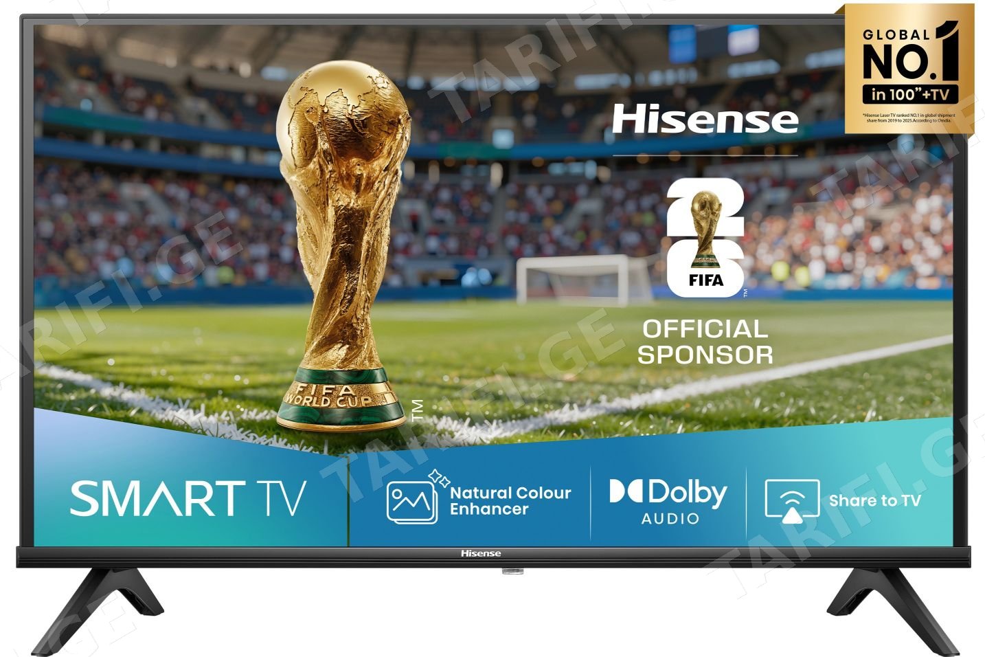 ტელევიზორები Hisense 40A4Q