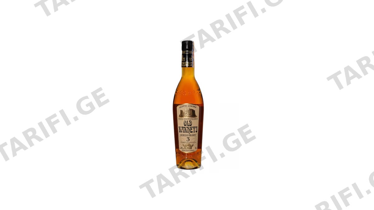 KTW ბრენდი 3წლ ძველი კახეთი 0.5ლ