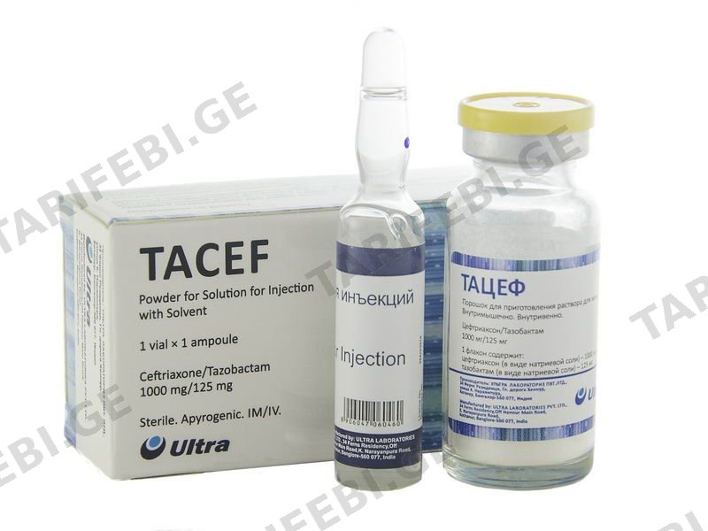 ტაცეფი - Tacef 1გ ფლაკონი