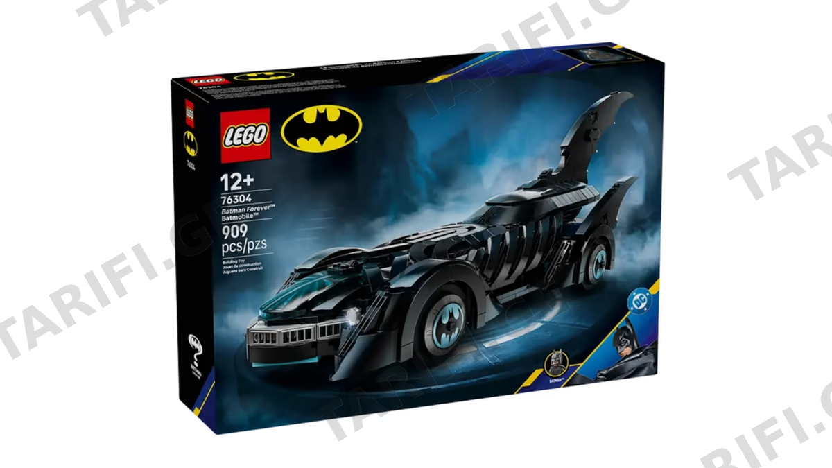 ასაწყობი კონსტრუქცია Lego 76304 Batman Forever Batmobile, Prefabricated Construction