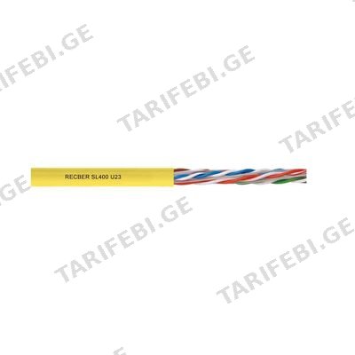 ქსელის კაბელი (გარე გამოყენების) CAT 6 U/UTP 4x2x23 AWG-CU - PE - DATA/LAN CABLE (305m) (11472)