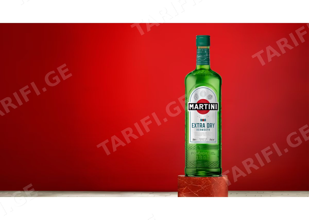 ვერმუტი Martini Extra Dry - 1L