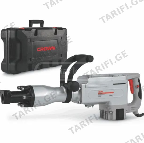 პერფორატორი ელექტრო პნევმატური დრელი 1700W CROWN CT18024