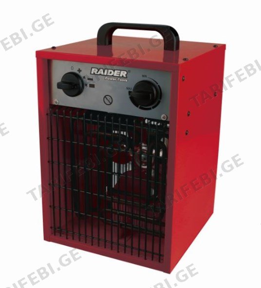 სამრეწველო ელექტრო გამათბობელი RAIDER RD-EFH05 5000 W