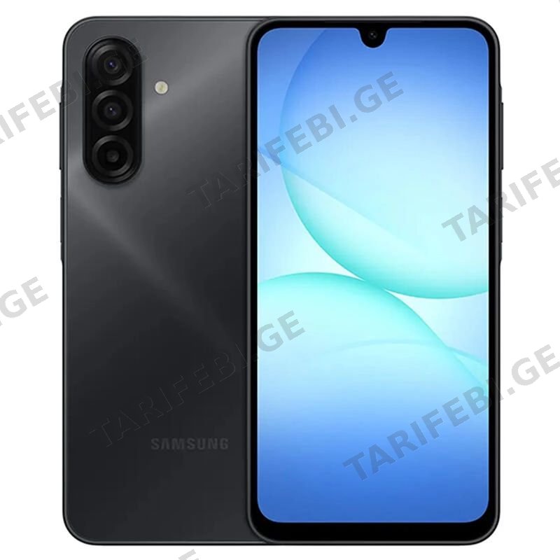 სმარტფონები Samsung A17 6GB/128GB Black SM-A175FZKCCAU