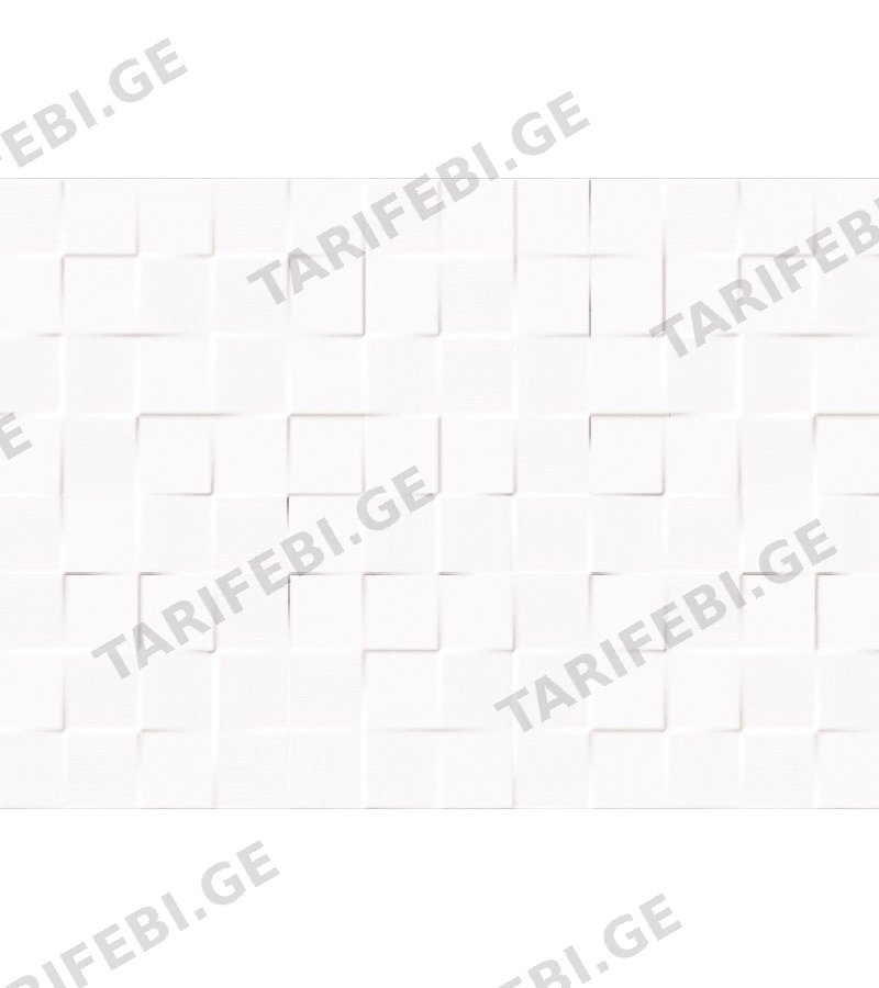 კერამ. ფილა BLANCO KUBIC MATE PR 33*55 EMOTION.SL