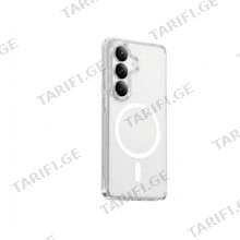 Green Lion MagSafe Crystal Clear Case For S26 Plus GNMGCRS26PCL მობილური ტელეფონის ქეისი