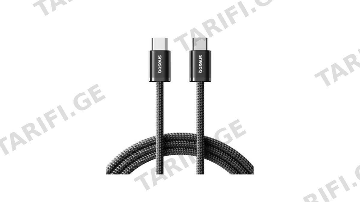 Baseus Dynamic 4 Fast Charging Data Cable USB-C to USB-C 100W 1m P10381400111-00