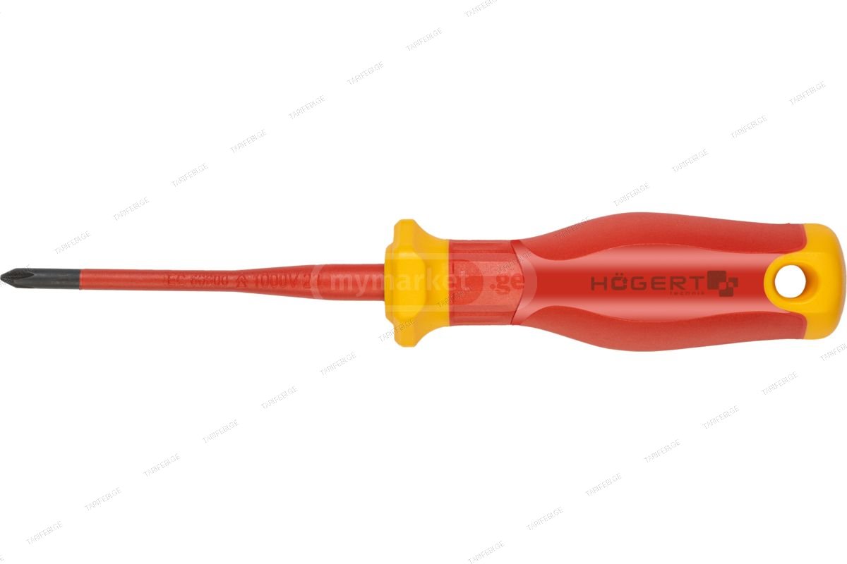 HT1S976-1 სახრახნისი იზოლირებული PZ1/SL5 80 mm, 1000V, SLIM,