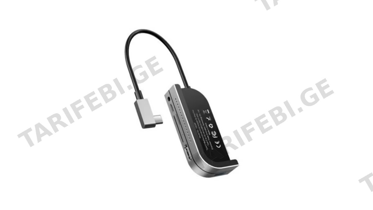 Baseus Bend Angle Multifunctional Type-C HUB Converter CAHUB-WJ0G