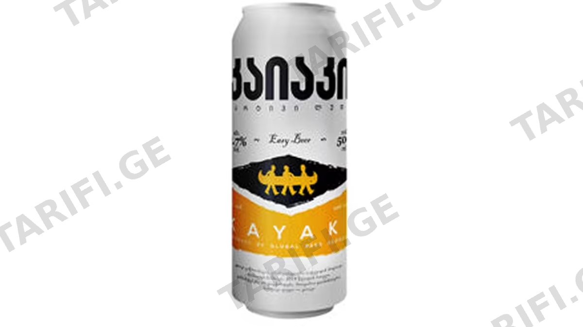 ლუდი აისი - ალუმინის ქილა 0.50ლ