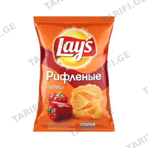 ჩიფსი "ლეისი" წითელი წიწაკის გემოთი 140 გრ