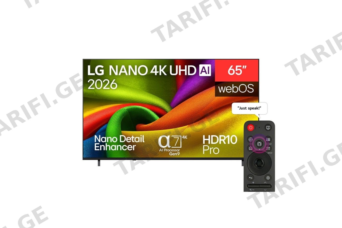 ტელევიზორი LG 65NU850B6LA.AMCN
