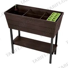ყვავილის ქოთანი Keter Urban Bloomer Brown 82х37х78 სმ