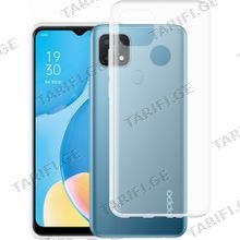 Oppo A15S Lux Clear Case გამჭვირვალე სილიკონის ქეისი
