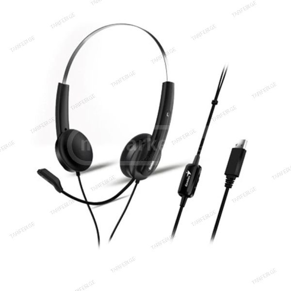 ყურსასმენი Genius HS-220U Wired, USB Headphone  Black