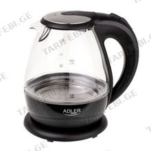 ADLER AD1224 1.5ლ ელექტრო ჩაიდანი