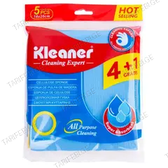 ტილო ღრუბელი Kleaner 5 ც