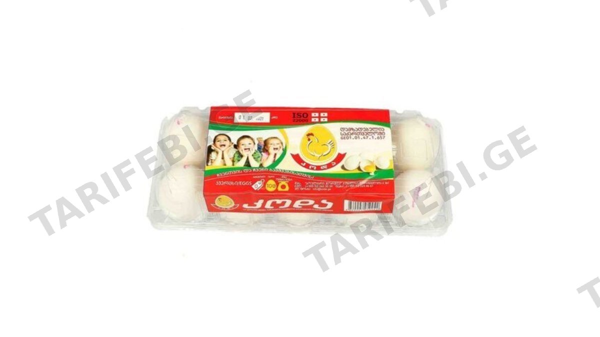 კოდა კვერცხი 10 ც