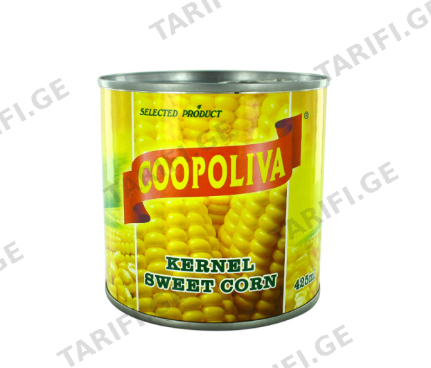 COOPOLIVA სიმინდი 425მლ x24