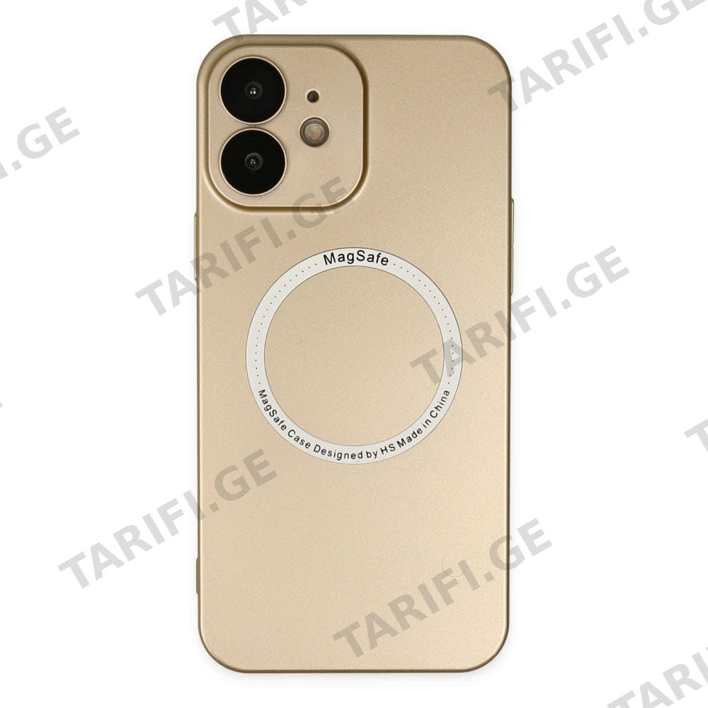 iPhone 12 Jack Magsafe Case კამერის დაცვით სილიკონის ქეისი