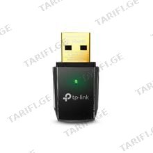 TP-Link AC600 Dual Band Archer T2U BlackWi-Fi მიმღები