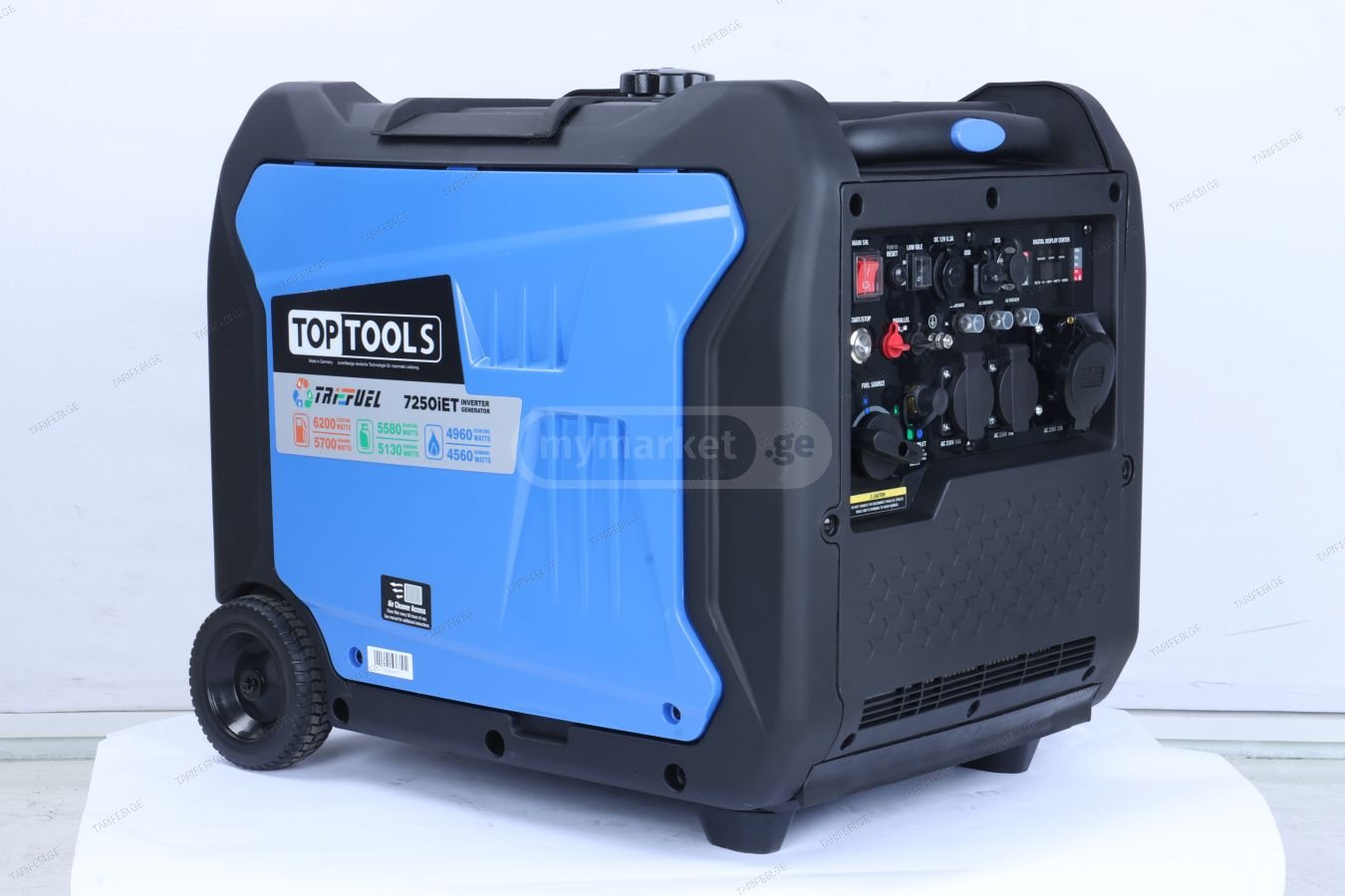 ინვენტორული გენერატორი TOPTOOLS DK7250iET