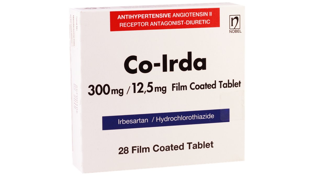 კო-ირდა ტაბ.300მგ/12.5მგ.N28