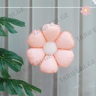 ბუშტი გვირილა ვარდისფერი პატარა